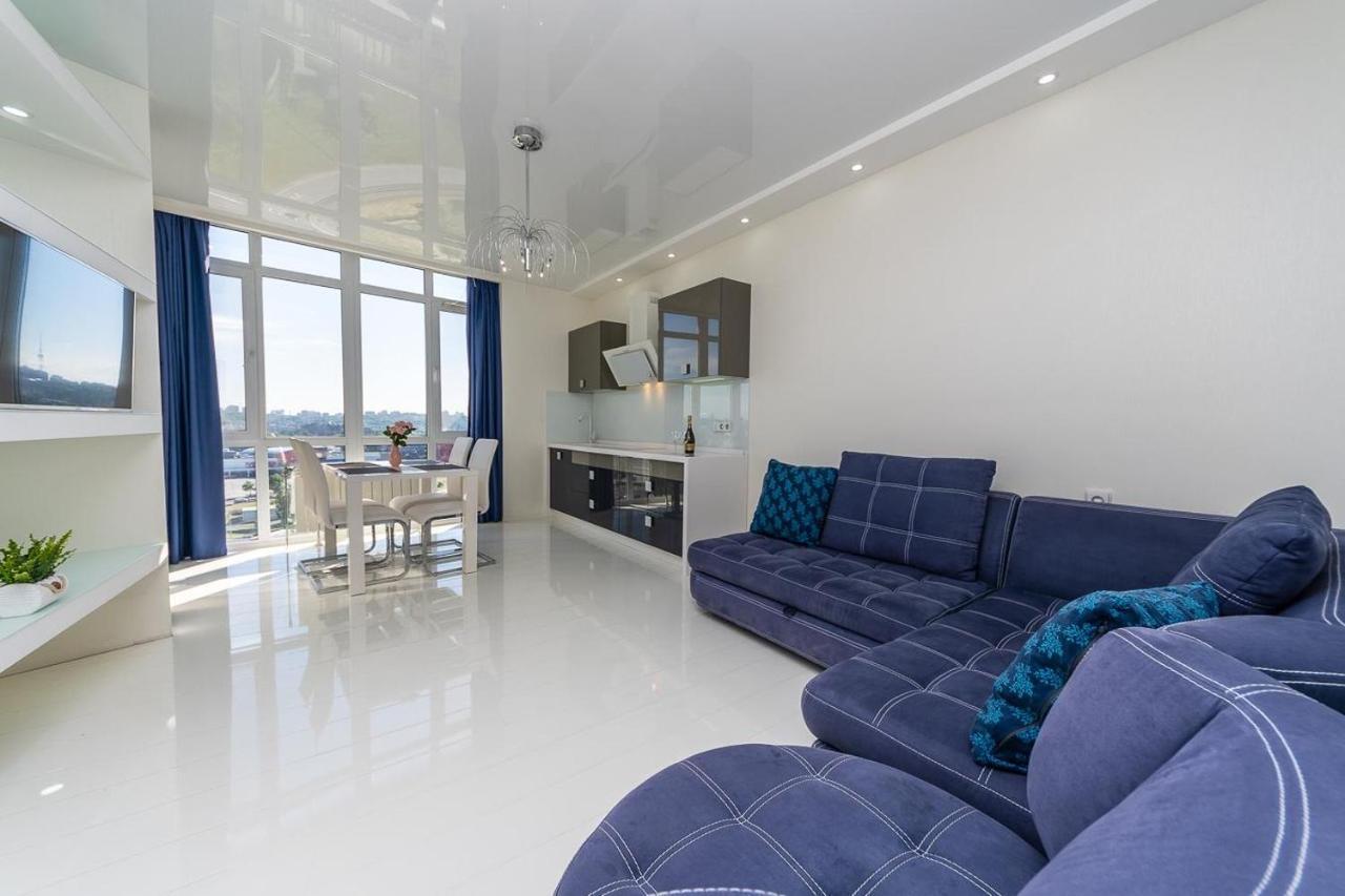 Fashionable Panoramic Apartments Dnieper. Obolon Kiev Ngoại thất bức ảnh